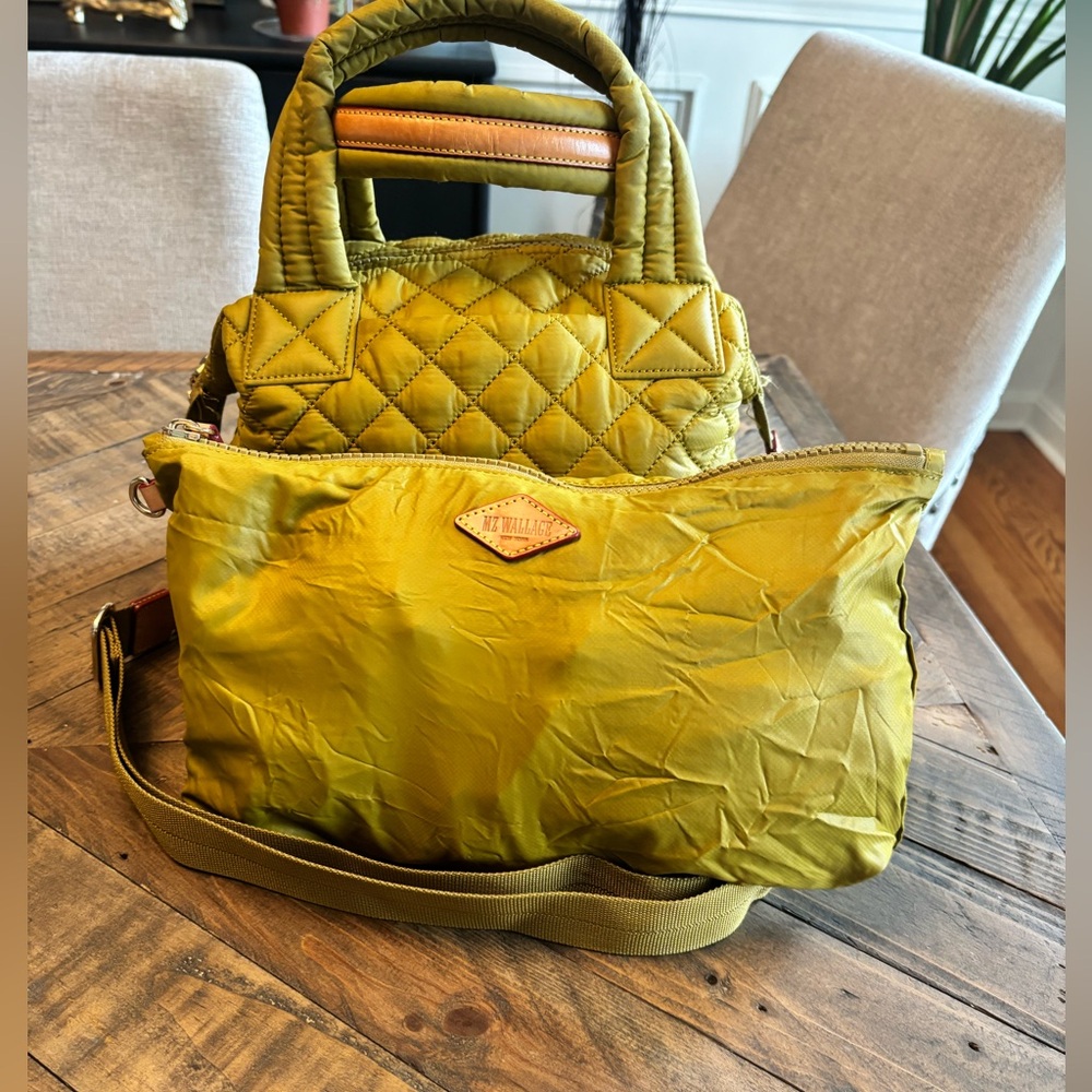 MZ Wallace Ocher Small Sutton Deluxe - Picture 3 of 8